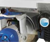 Scie radiale - RN 900 - 700 - 450 - Ligne industrielle avec bras en aluminium et glissières en acier_3