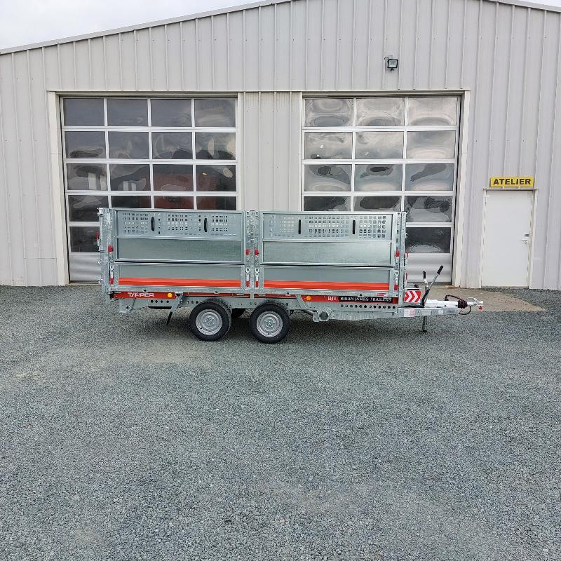 Brian James Trailers Tipper - Remorque benne basculante - 3,6 m × 2 m - PTAC 3 500 kg - Charge utile 2 150 kg_3