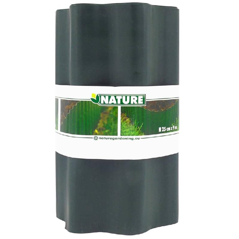 Nature bordure de jardin 0,25x9 m vert 428509_3