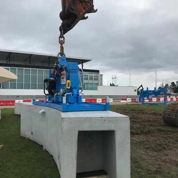 Palonnier à ventouse pour le béton sur mesure, sur cahier des charges_3