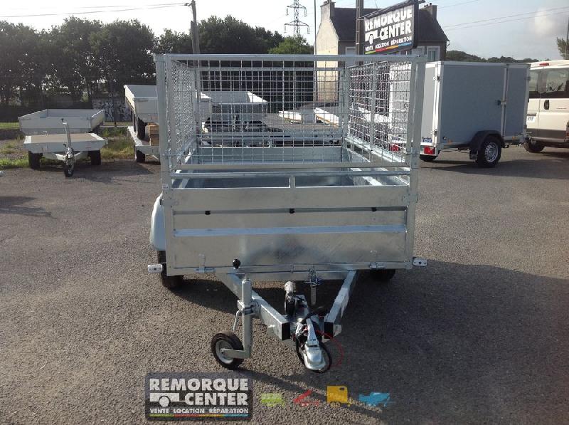 Remorque LIDER ROBUST - freinée - PTAC : 750/500 kg - 200 x 134 cm - 1 essieu - Reference GH126-IFW_3