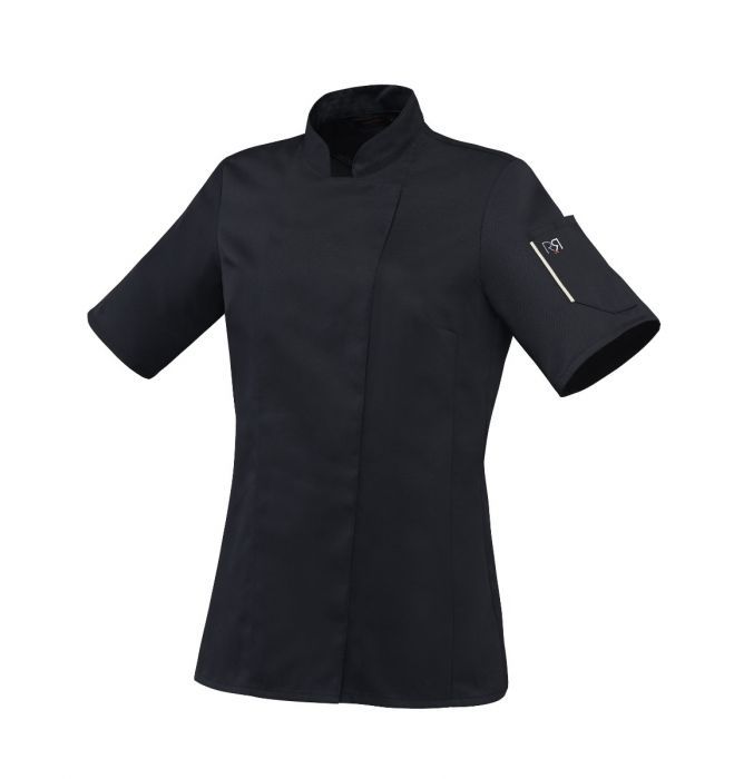 Unera MC - Veste de cuisine ajustée Robur - avec pinces poitrine et poche stylo_3