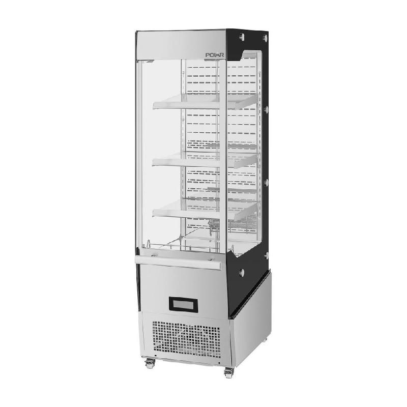 Vitrine réfrigérée positive libre-service Slimline série G avec porte 220 L - Polar - PG006_3