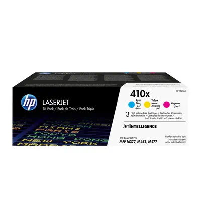 410XLaserJet, lot de 3 cartouches de toner grande capacité authentiques, cyan/magenta/jaune_3