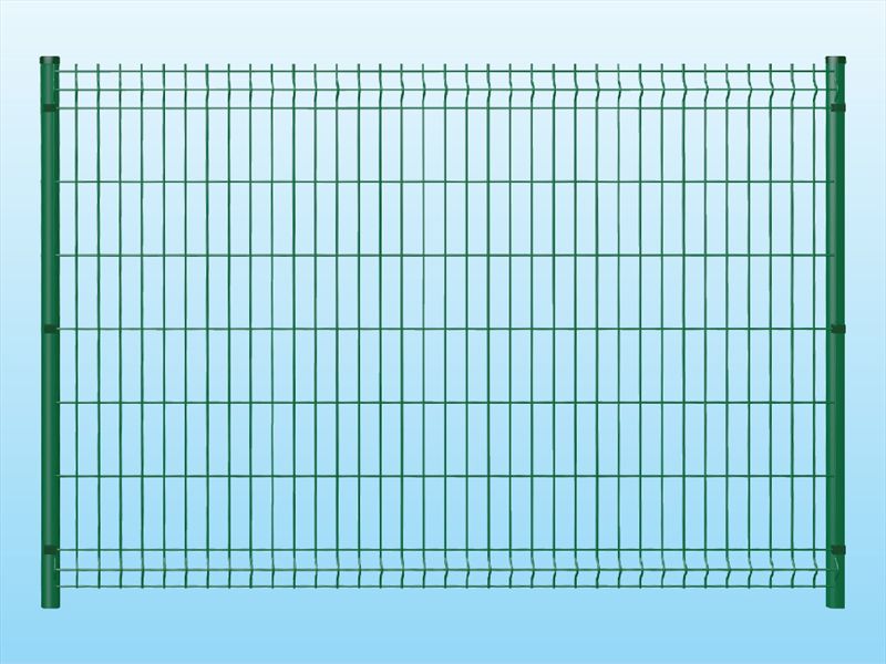 Medium vert - clôture grillagée - ferro bulloni - largeur 2.5 m_3