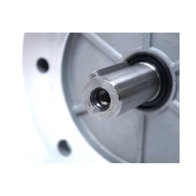 Moteur électrique monophasé 220V - 0,75kW - 3000tr/min - Bride B35 - Trous lisses à pattes - ALMO CML80A2B35_3