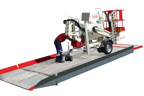 Nacelle tractable pour interventions jusqu'à 12 mètres