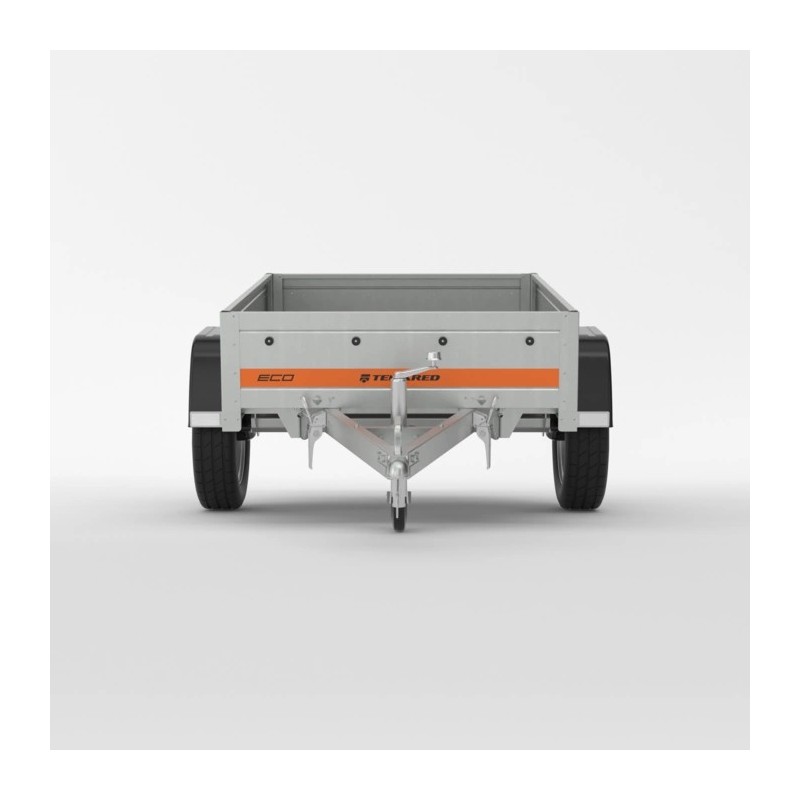 Remorque bagagère équipée de tracteur basculant de type V - ECO 1510 KIPP_3