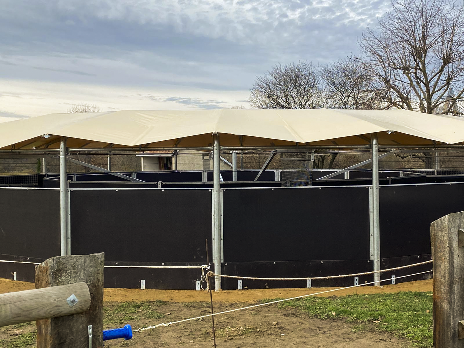 Marcheur professionnel pour chevaux avec clôture en bakélite - Existe en 12m, 15m, 16m, 18m et 20m_3