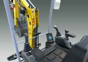 Pelle sur chenille EZ17e - Mini-pelle électrique avec batterie lithium-ion et système hydraulique avancé_3