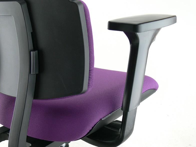 Siège de bureau Wi max avec renfort lombaires - Sokoa - Noir, Réglable 3D, Non, Sol dur_3