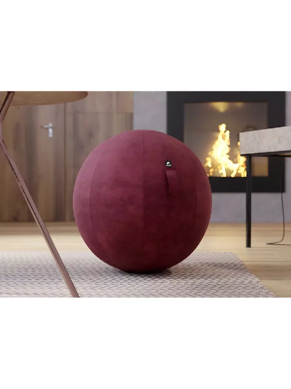 Ballon ergonomique ERGOBALL rouge saphir_3