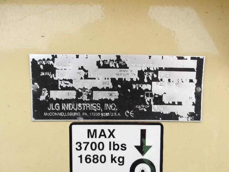 Nacelle ciseaux JLG 4069le occasion_3