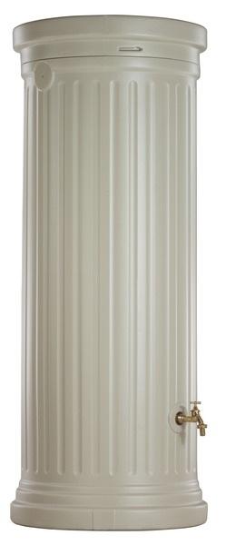 Récupérateur d'eau colonne romaine cylindrique sable 1000 l_3