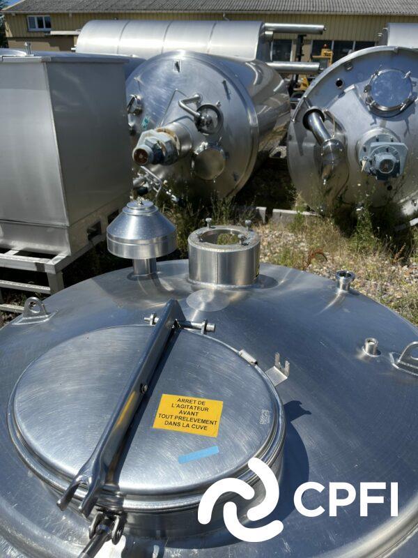 Cuve ETA 1000 L - Inox 304 L - Agitation Tri-pâle - CUV454_3