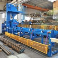 Grenailleuse pour tube ou barre - Machines à rouleaux biconiques compactes avec 1 ou 2 turbines_3