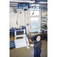 HRS1000 - Palan électrique Scheppach - Charge maxi 500 kg à 999 kg avec poulie de mouflage_3