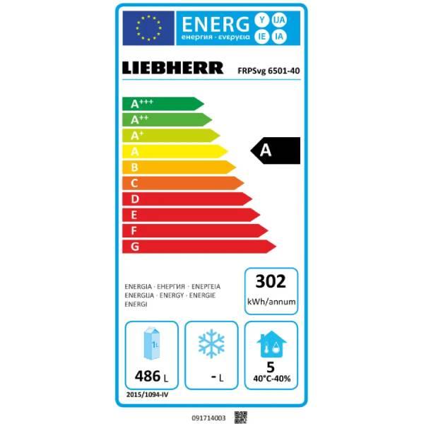 Armoire réfrigérée positive Inox sur roulettes - GN2/1 - 486 L   | Liebherr - FRPSvg6501 924 Performance_3