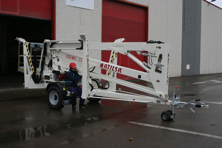 Nacelle tractable parma17 - matilsa - hauteur de travail 17 m_3