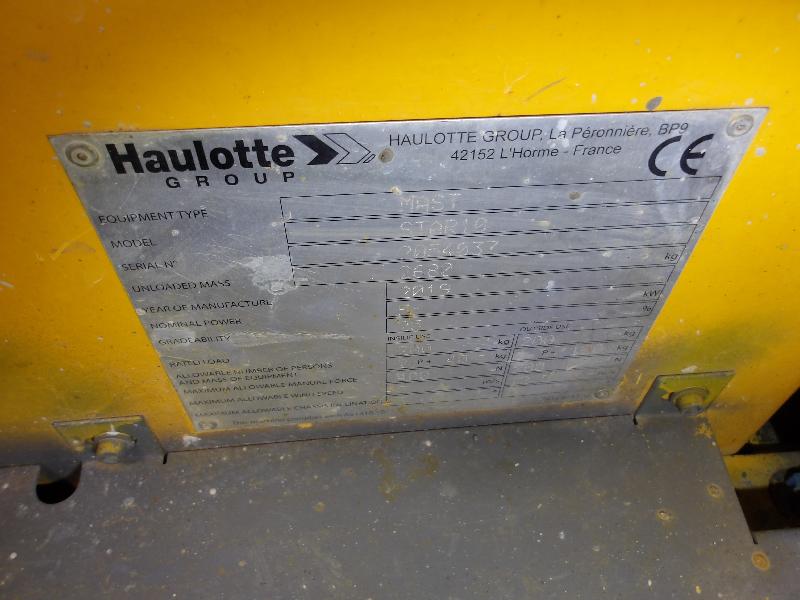 Nacelle verticale HAULOTTE star 10ac occasion_3