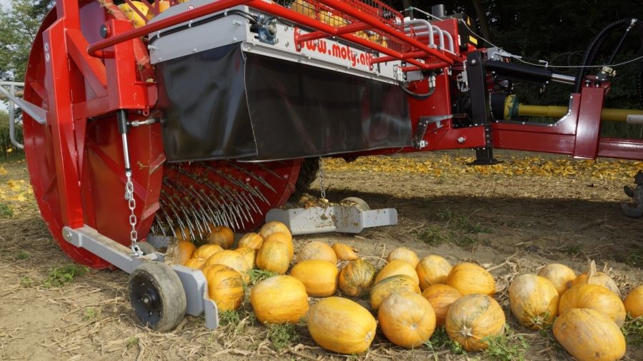 Récolteuse de pépins de citrouilles ke 3000 hydro s - moty gmbh - performance 1 à 1.5 ha/h - puissance 80 kw_3