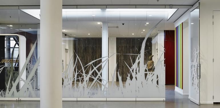 Visio - Cloisons mobiles en verre trempé - Espero BV - Profilés 45 mm_3