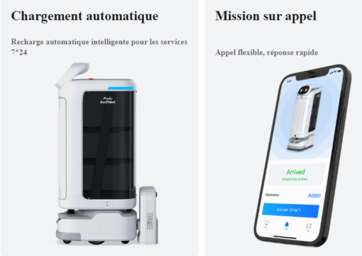 ROBOT DE SERVICE LIVRAISON POLYVALENT PUDU ROBOTICS SWIFTBOT_3