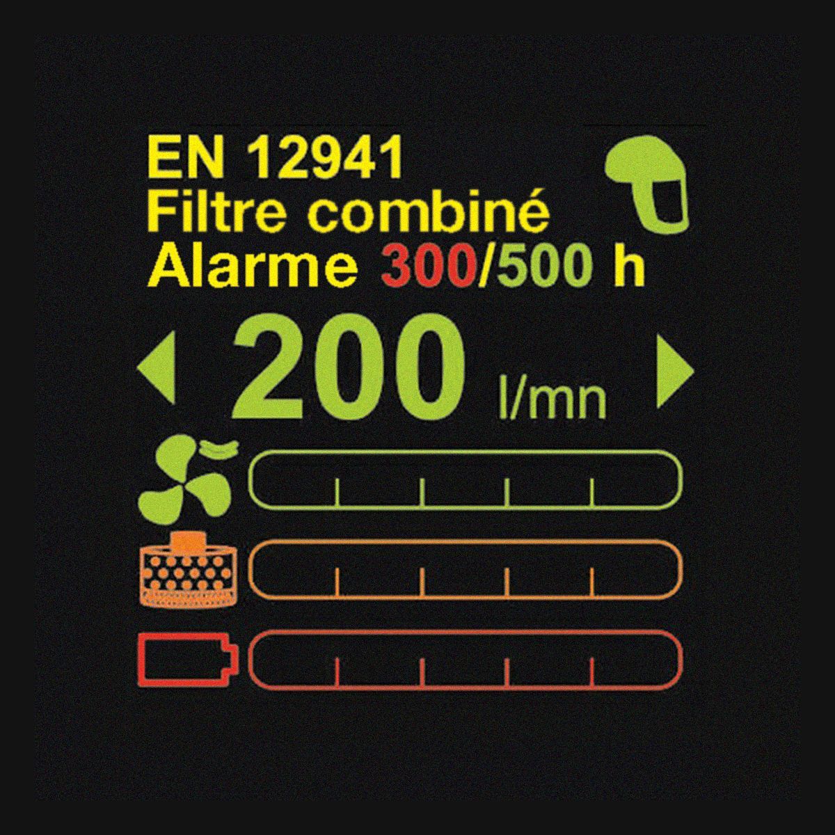 Protection respiratoire certifiée EN 12942 TM3 PSL pour le désamiantage