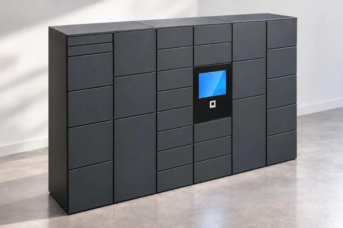 Casier connecté à écran tactile pour colis et courrier, dépôt direct par le livreur - ISILOCKER ÉCRAN_3
