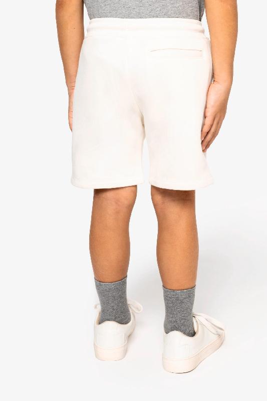 Bermuda écoresponsable enfant - Réf: NS703 - 85% coton biologique, 15% polyester recyclé_3