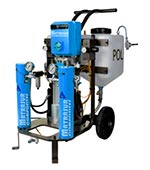 Machine de projection polyurethane hydraulique ou pneumatique avec des débits de 4kg/min à 14kg/min selon l'application_3