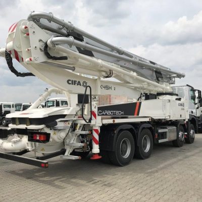 Camion pompe à béton Mercedes-Benz Arocs 3243 8x4 - Pompe Cifa K45 Carbotech - 2017 - 430CV - EURO 6_3