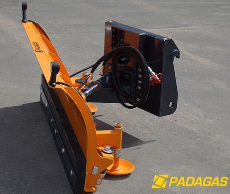 SSV-L Lames à neige - Padagas - Pour tracteurs de 16 ch à 40 ch avec rotation hydraulique et lame en acier Hardox_3