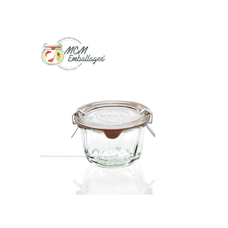 Bocaux en verre WECK kougelhopf 165 ml - Ø 80 mm - NU - WN000083 - adaptés pour stérilisation et pasteurisation_3