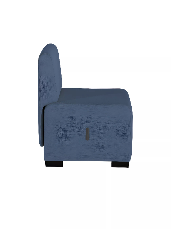 Canapé 1 place bleu denim_3