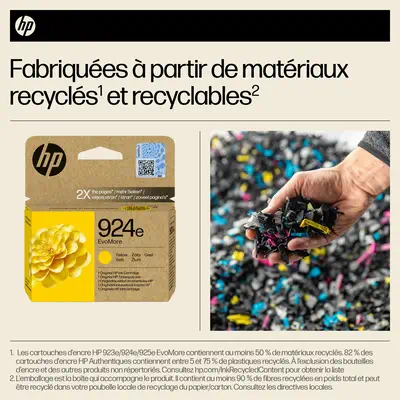 HP 924e Cartouche dencre authentique Jaune EvoMore_3