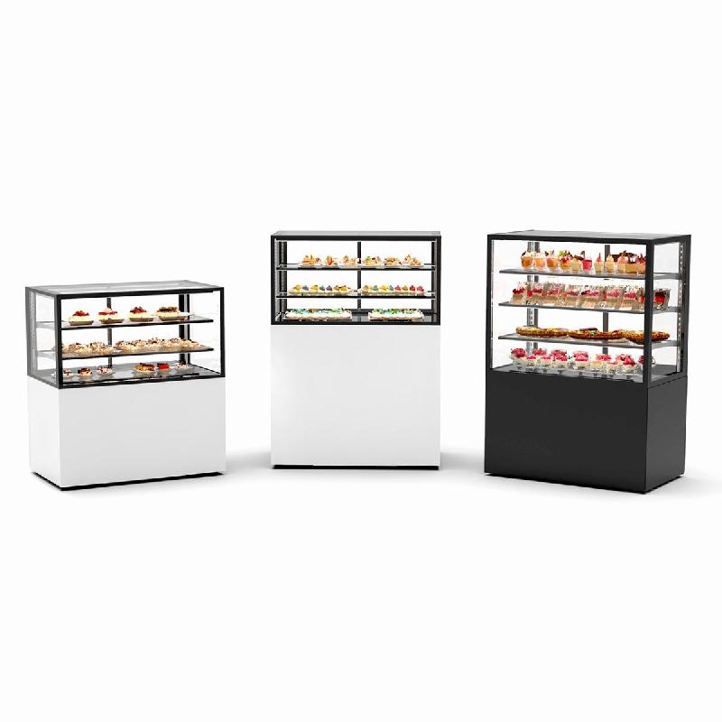 Vitrine réfrigérée INTEGRA humidité contrôlée sur base - 600 mm - 3 niveaux - H1100 mm - IN60/50-110H | Sayl Barcelona_3