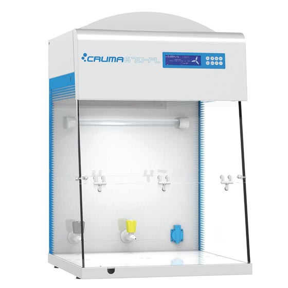 Hotte à flux laminaire vertical gamme CRUMAFLOW - BIOLAB_3