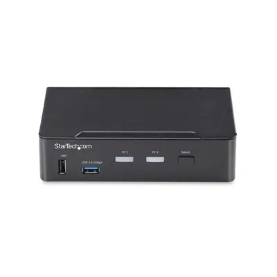 Switch KVM DisplayPort 2 Ports, 4K 60 Hz, DP 1.2, Gestion EDID, Hub USB 3.0 2 Ports, 4 Ports USB HID_3