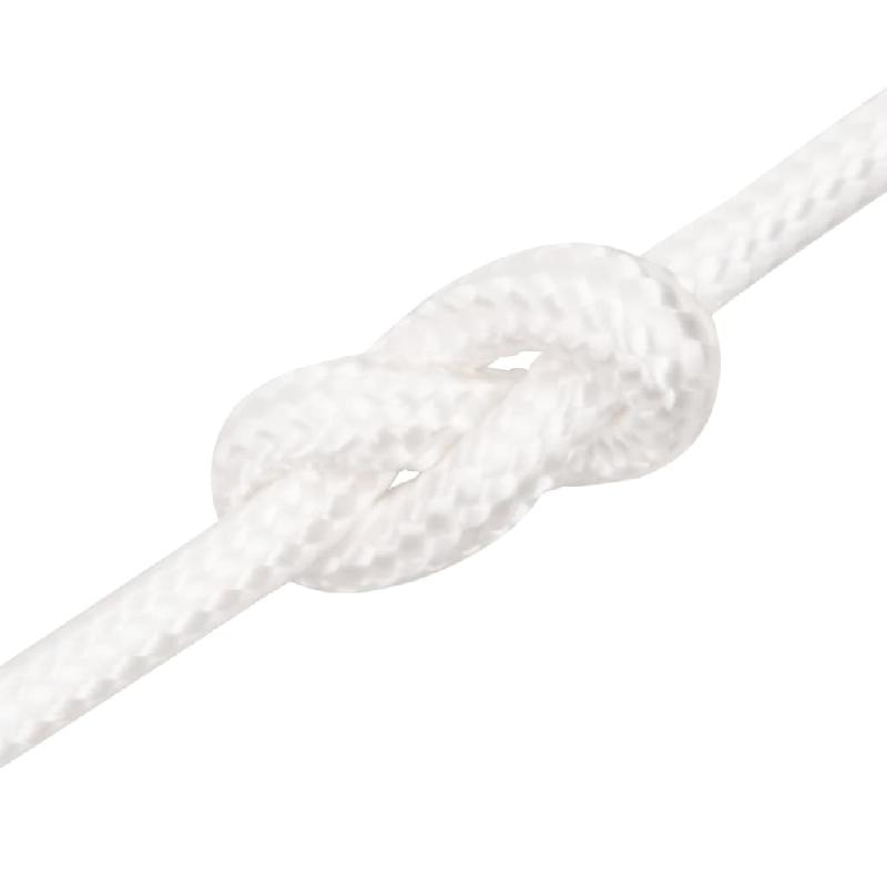 Vidaxl corde de bateau blanc complet 8 mm 25 m polypropylène 152554_3
