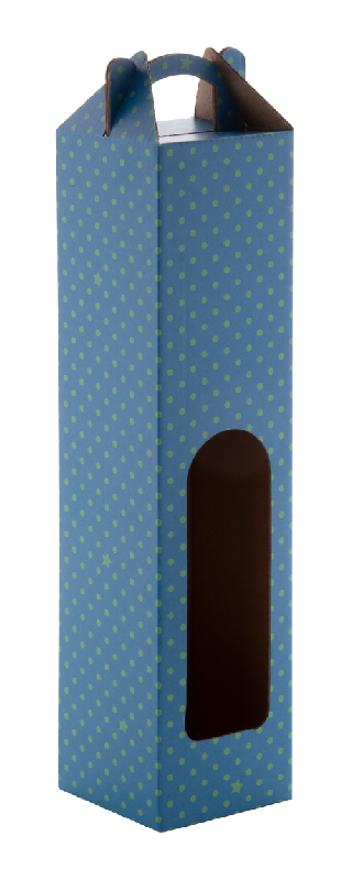 Boîte à vin en carton ondulé - impression quadri sur mesure avec poignée - 0,75L_3