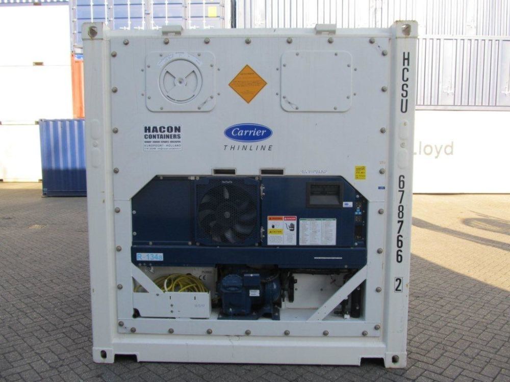 Conteneur isotherme pour stockage sécurisé de produits alimentaires