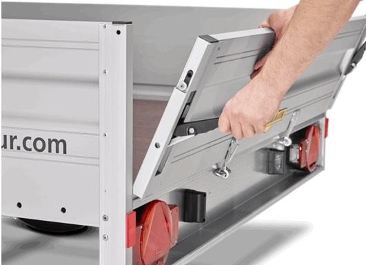 Remorque bagagère freinée - 3,03 x 1,50 m, 2000 kg - HUMBAUR HA203015_3