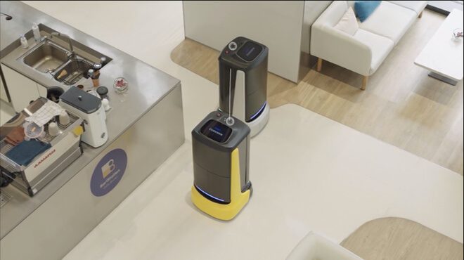 Robot de service FLASHBOT - Gestion numérique pour CHR, UV germicide, IA et autonomie avancée_3