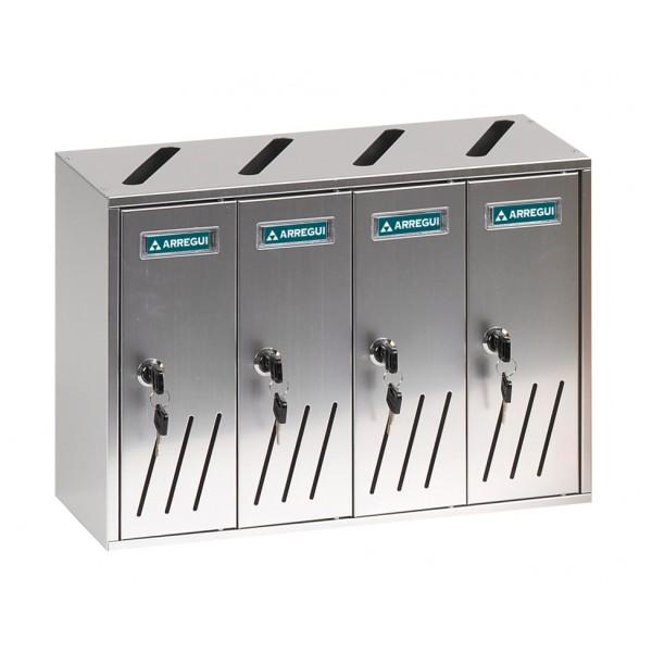 Blocco - Arregui Boîte aux lettres collective en aluminium avec serrure de sécurité niveau 1_3