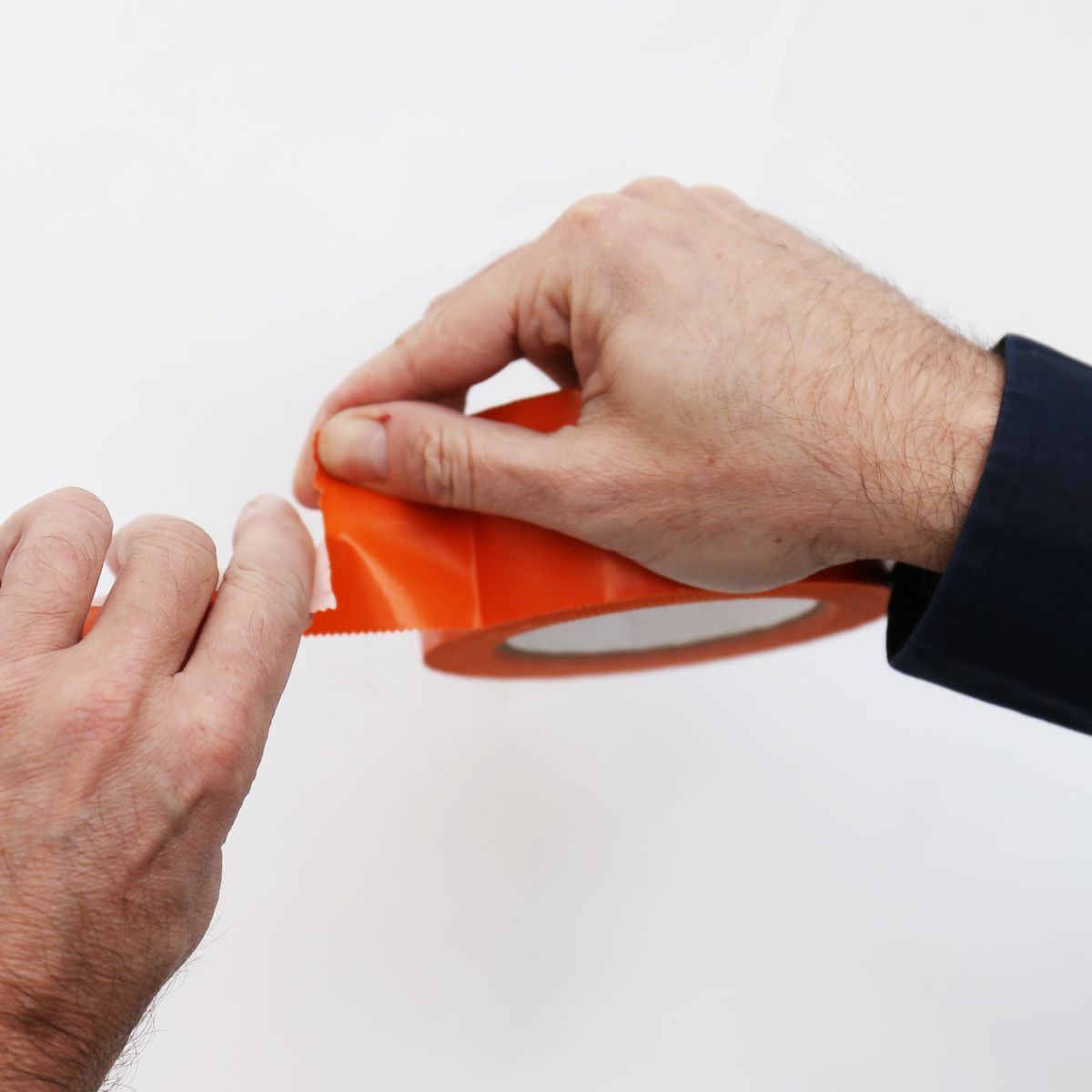 Ruban adhésif PE orange - Largeur 50 ou 75 mm - Déchirure aisée et excellente adhésion_3