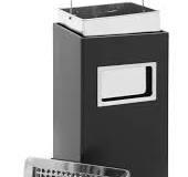 Poubelle cendrier Niel - rectangulaire en métal ou inox avec liner en acier galvanisé_3