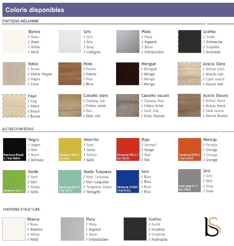 Meuble à casiers avec fentes courrier - Mobel Linea - A clé, 1 x 2 cases_3