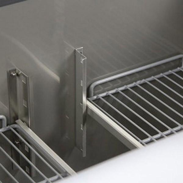 Saladette réfrigérée à capot télescopique - 2 portes GN 1/1 | L2g - S900STD_3