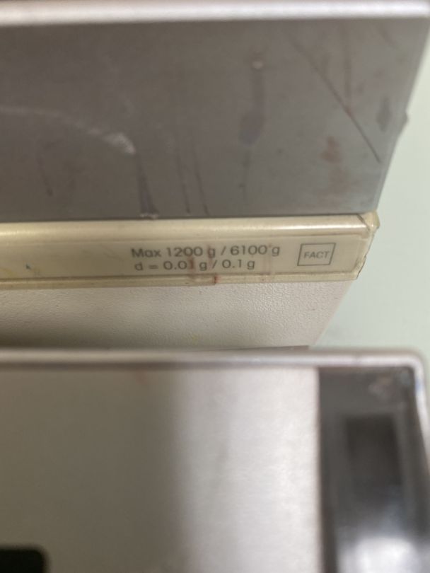 Balance de précision pour laboratoire - Mettler Toledo XP6002SDR d'occasion - Max 1200g / 6100g - P2206-1786_3